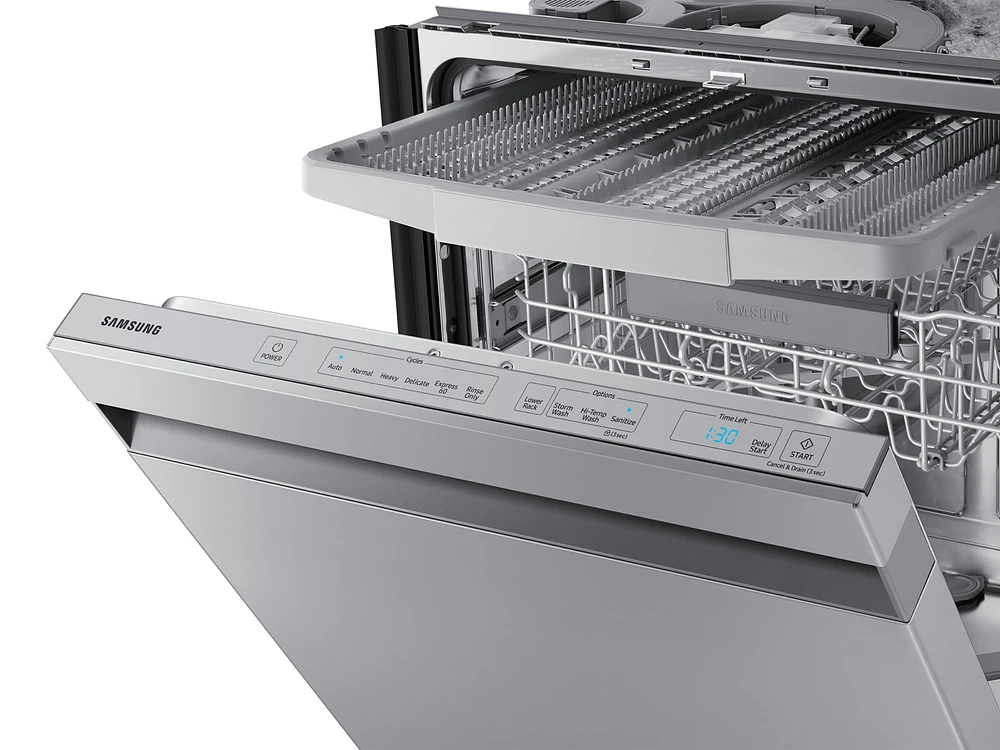 DW80R7060US/AA | StormWash™ 42 dBA Dishwasher in Stainless Steel | Samsung Business US