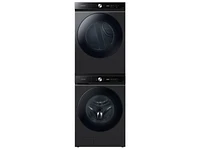 Bespoke Brushed Black Ultra Capacity AI Smart Dial Front Load Washer and Gas Dryer Set | Samsung US