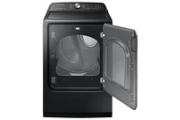 DVE54R7200V/A3 | 7.4 cu. ft. Electric Dryer with Steam Sanitize+ in Black Stainless Steel | Samsung Business US