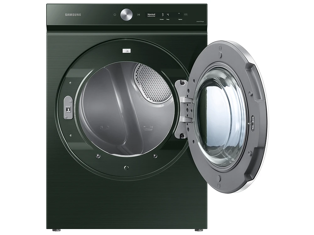 Bespoke 7.6 cu. ft. Ultra Capacity Gas Dryer with AI Optimal Dry and Super Speed Dry in Forest Green Dryers - DVG53BB8900GA3 | Samsung US