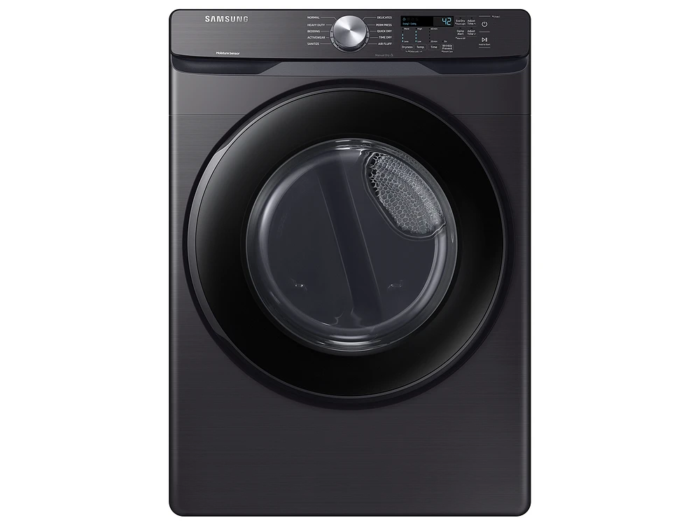 7.5 cu. ft. Electric Dryer with Sensor Dry in Brushed Black Dryers - DVE45T6000V/A3 | Samsung US