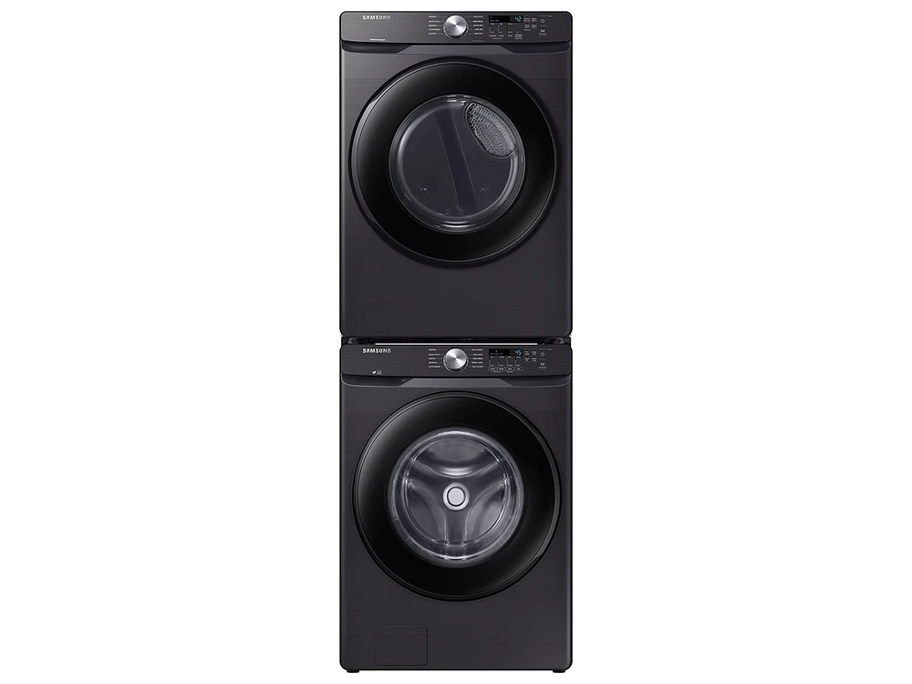 7.5 cu. ft. Electric Dryer with Sensor Dry in Brushed Black Dryers - DVE45T6000V/A3 | Samsung US