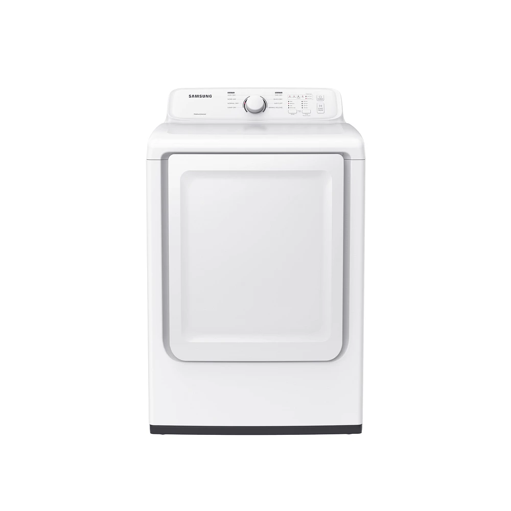 DVE41A3000W/A3 | 7.2 cu. ft. Electric Dryer with Sensor Dry and 8 Drying Cycles in White | Samsung Business US