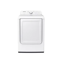 DVE41A3000W/A3 | 7.2 cu. ft. Electric Dryer with Sensor Dry and 8 Drying Cycles in White | Samsung Business US