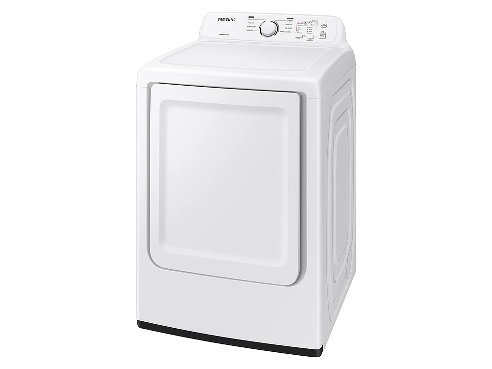 DVE41A3000W/A3 | 7.2 cu. ft. Electric Dryer with Sensor Dry and 8 Drying Cycles in White | Samsung Business US