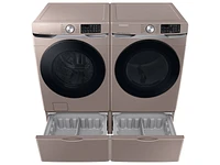 DVE45B6300C/A3 | 7.5 cu. ft. Smart Electric Dryer with Steam Sanitize+ in Champagne | Samsung Business US