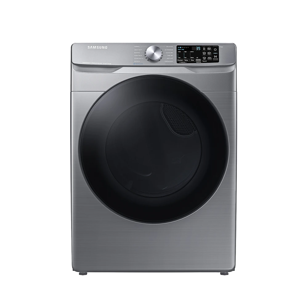 DVE45B6300P/A3 | 7.5 cu. ft. Smart Electric Dryer with Steam Sanitize+ in Platinum | Samsung Business US