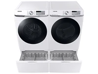 DVE45B6300W/A3 | 7.5 cu. ft. Smart Electric Dryer with Steam Sanitize+ in White | Samsung Business US