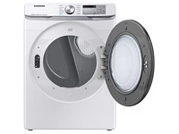 DVE45B6300W/A3 | 7.5 cu. ft. Smart Electric Dryer with Steam Sanitize+ in White | Samsung Business US