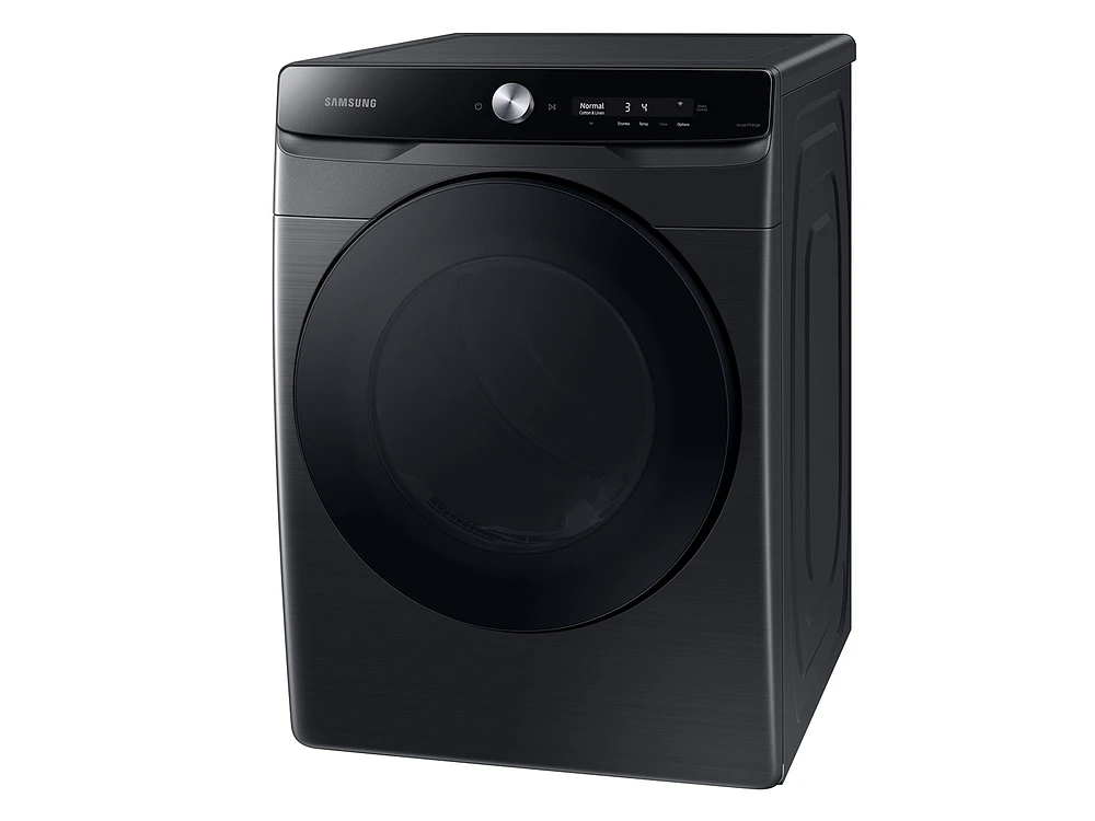 7.5 cu. ft. Smart Dial Electric Dryer with Super Speed Dry in Brushed Black Dryers