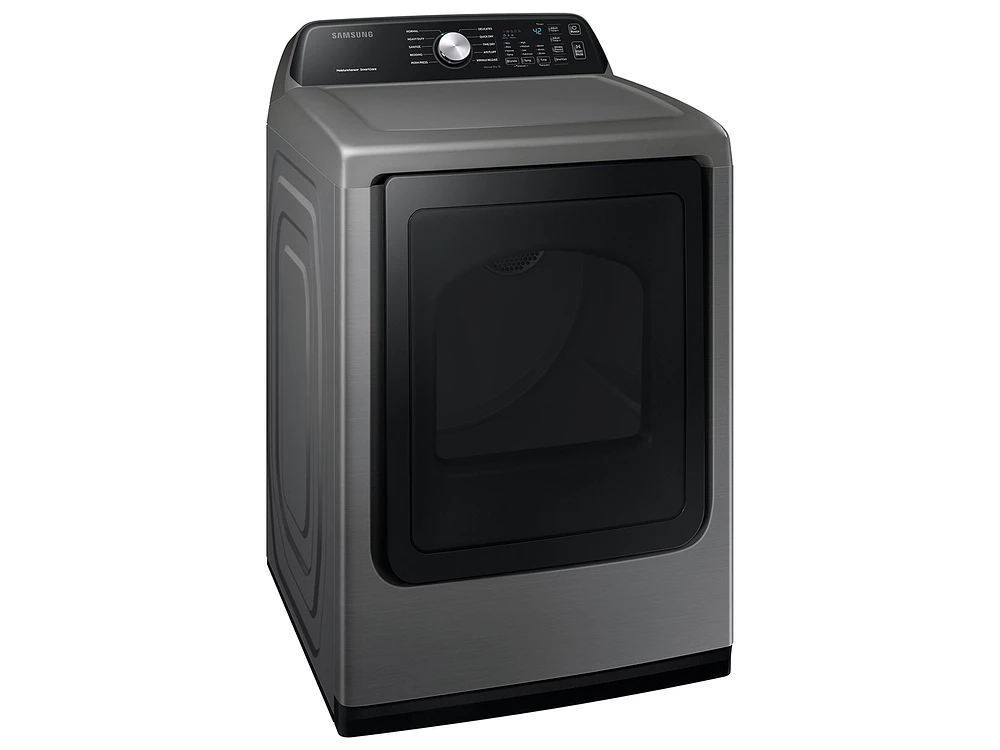 7.4 cu. ft. Electric Dryer with Sensor Dry in Platinum Dryers - DVE45T3400P/A3 | Samsung US