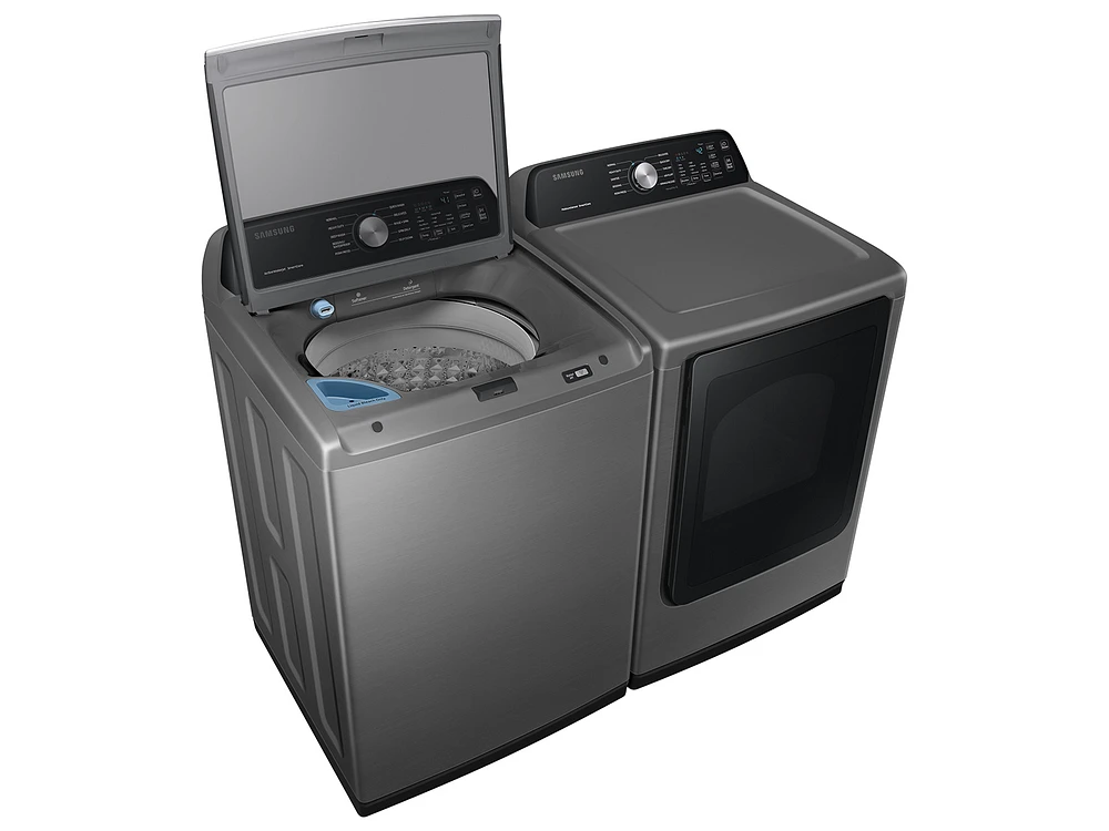 7.4 cu. ft. Electric Dryer with Sensor Dry in Platinum Dryers - DVE45T3400P/A3 | Samsung US