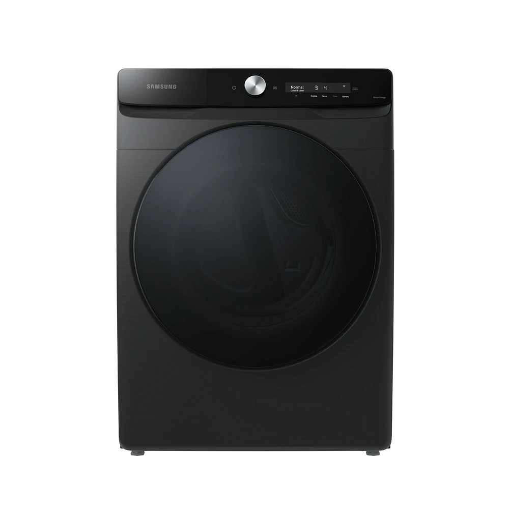 DVG50A8600V/A3 | 7.5 cu. ft. Smart Dial Gas Dryer with Super Speed Dry in Brushed Black | Samsung Business US