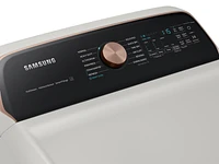 7.4 cu. ft. Smart Electric Dryer with Steam Sanitize+ in Ivory | Samsung US