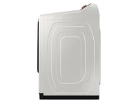 7.4 cu. ft. Smart Electric Dryer with Steam Sanitize+ in Ivory | Samsung US