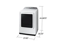 DVE52A5500W/A3 | 7.4 cu. ft. Smart Electric Dryer with Steam Sanitize+ in White | Samsung Business US