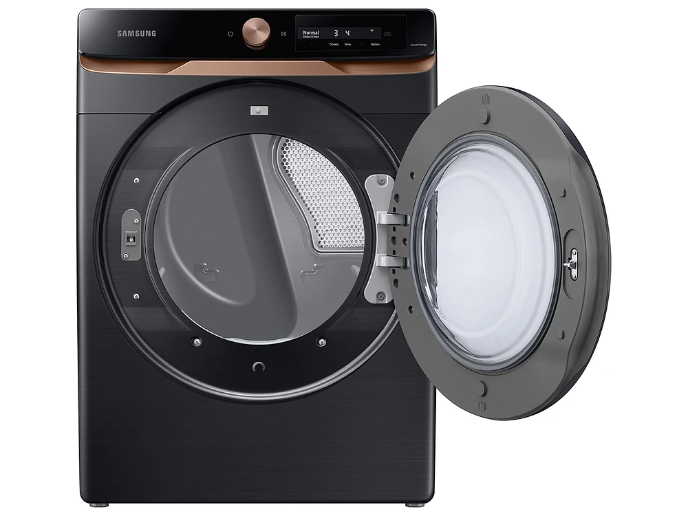 7.5 cu. ft. AI Smart Dial Electric Dryer with Super Speed Dry and MultiControl™ in Brushed Black Dryers - DVE46BG6500VA3 | Samsung US