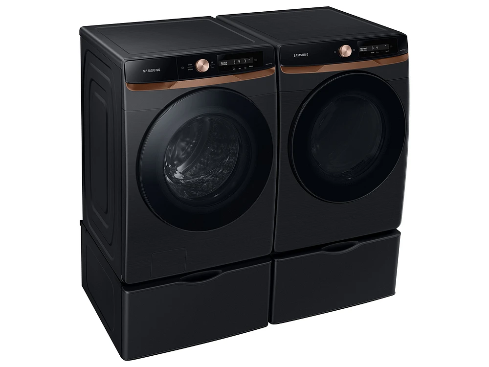 7.5 cu. ft. AI Smart Dial Electric Dryer with Super Speed Dry and MultiControl™ in Brushed Black Dryers - DVE46BG6500VA3 | Samsung US