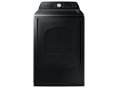 7.4 cu. ft. Smart Electric Dryer with Sensor Dry in Brushed Black | Samsung US