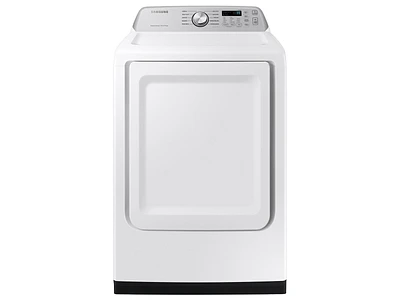 7.4 cu. ft. Smart Electric Dryer with Sensor Dry in White | Samsung US