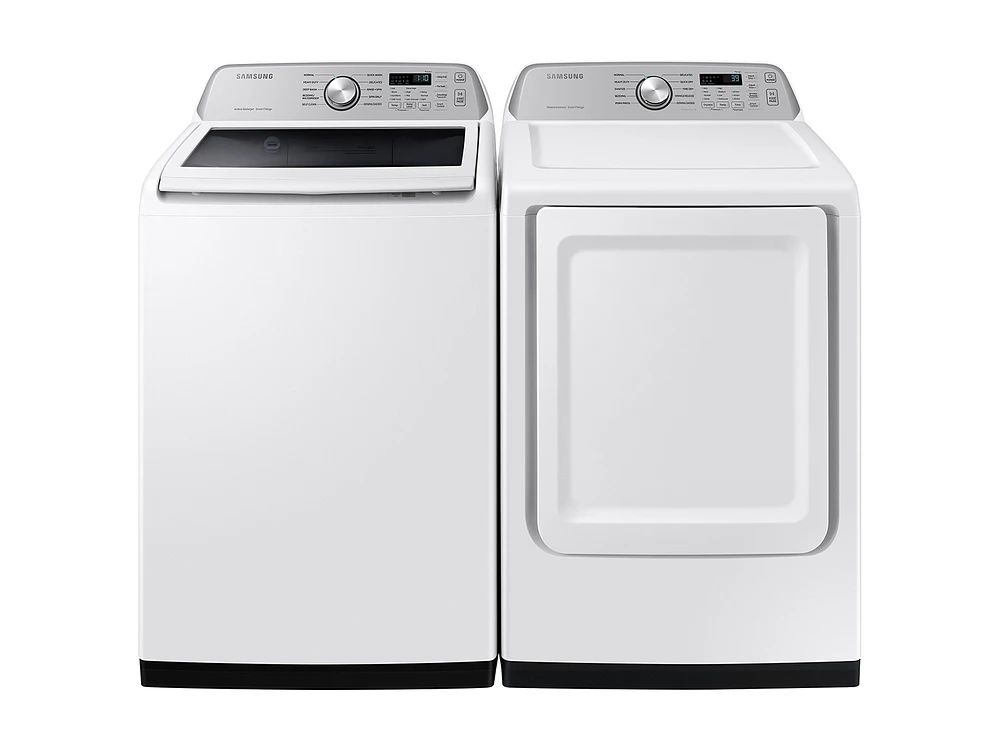 7.4 cu. ft. Smart Electric Dryer with Sensor Dry in White | Samsung US