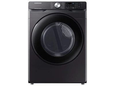 7.5 cu. ft. Smart Front Load Electric Dryer with Sensor Dry in Brushed Black | Samsung US