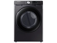 7.5 cu. ft. Smart Front Load Electric Dryer with Sensor Dry in Brushed Black | Samsung US