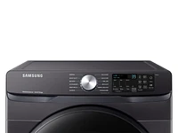 7.5 cu. ft. Smart Front Load Electric Dryer with Sensor Dry in Brushed Black | Samsung US