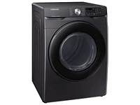 7.5 cu. ft. Smart Front Load Electric Dryer with Sensor Dry in Brushed Black | Samsung US