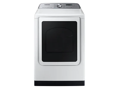 7.4 cu. ft. Smart Front Load Electric Dryer with Pet Care Dry & Steam Sanitize+ in White | Samsung US