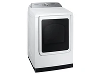 7.4 cu. ft. Smart Front Load Electric Dryer with Pet Care Dry & Steam Sanitize+ in White | Samsung US