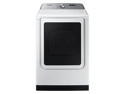 7.4 cu. ft. Smart Front Load Electric Dryer with Steam Sanitize+ in | Samsung US