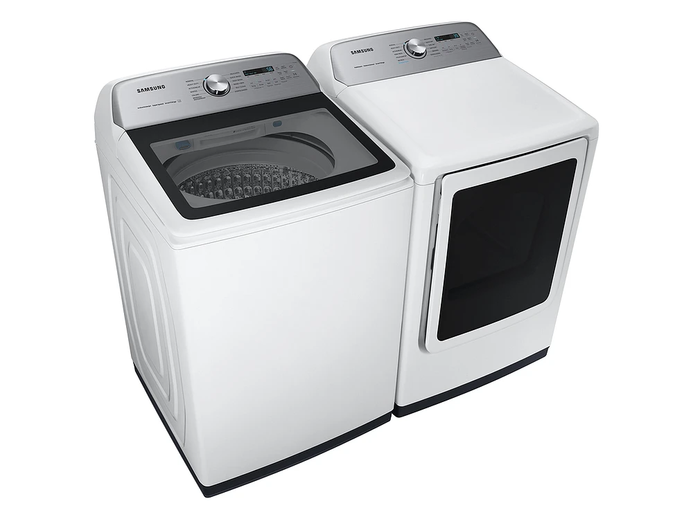 7.4 cu. ft. Smart Front Load Electric Dryer with Steam Sanitize+ in | Samsung US