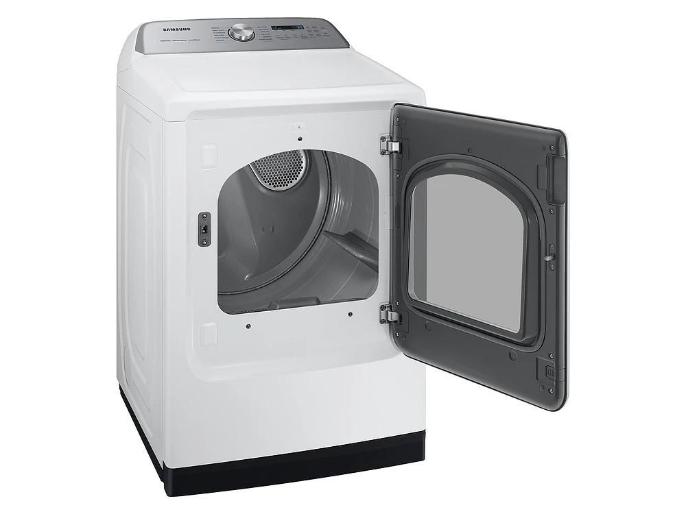 7.4 cu. ft. Smart Front Load Electric Dryer with Steam Sanitize+ in | Samsung US