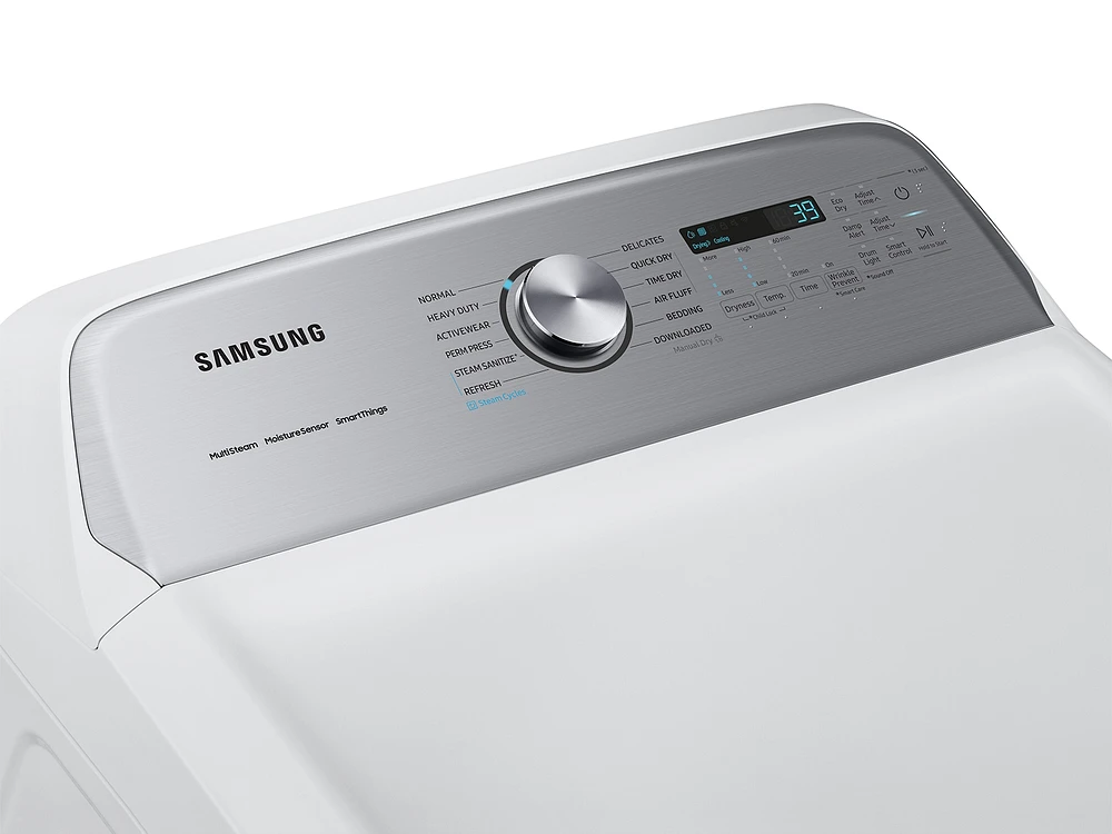 7.4 cu. ft. Smart Front Load Electric Dryer with Steam Sanitize+ in | Samsung US