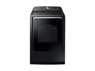 DVE54R7200V/A3 | 7.4 cu. ft. Electric Dryer with Steam Sanitize+ in Black Stainless Steel | Samsung Business US