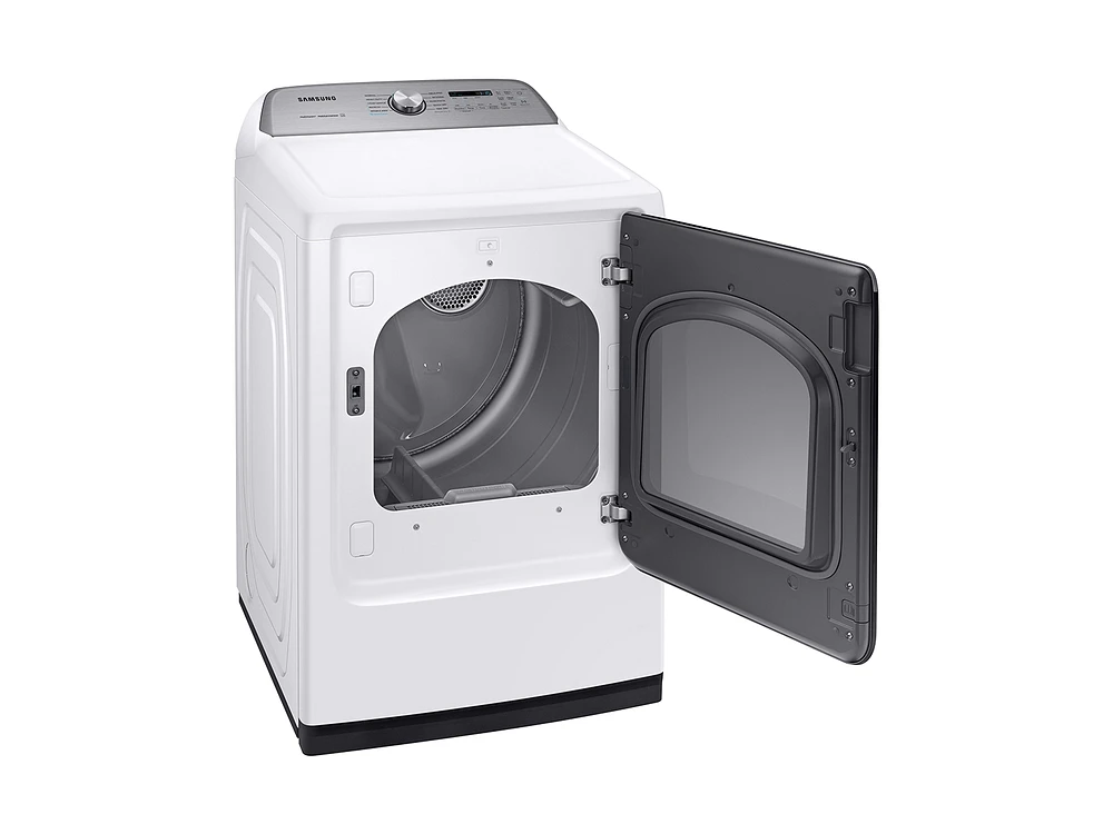 DVE54R7200W/A3 | 7.4 cu. ft. Electric Dryer with Steam Sanitize+ in White | Samsung Business US