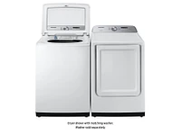 DVE50R5200W/A3 | 7.4 cu. ft. Electric Dryer with Sensor Dry in White | Samsung Business US