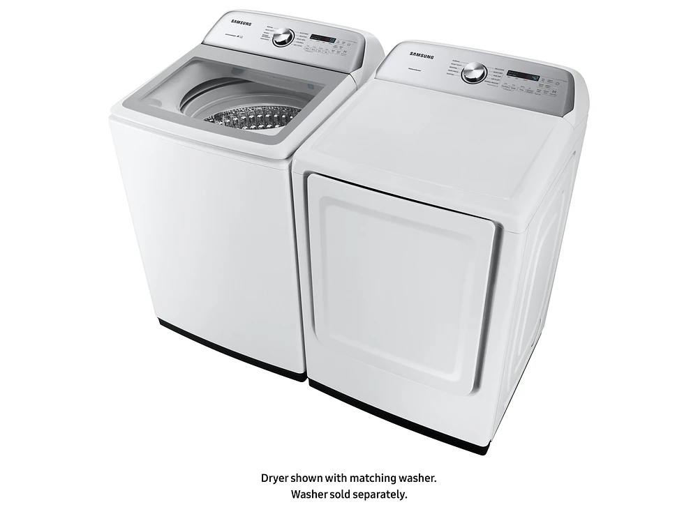 DVE50R5200W/A3 | 7.4 cu. ft. Electric Dryer with Sensor Dry in White | Samsung Business US