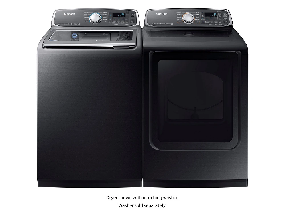 DVE52M7750V/A3 | 7.4 cu. ft. Electric Dryer in Black Stainless Steel | Samsung Business US