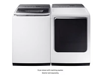 7.4 cu. ft. Electric Dryer with Integrated Touch Controls in White Dryer - DVE54M8750W/A3 | Samsung US