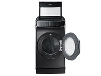 DVE60M9900V/A3 | 7.5 cu. ft. Smart Electric Dryer with FlexDry™ in Black Stainless Steel | Samsung Business US