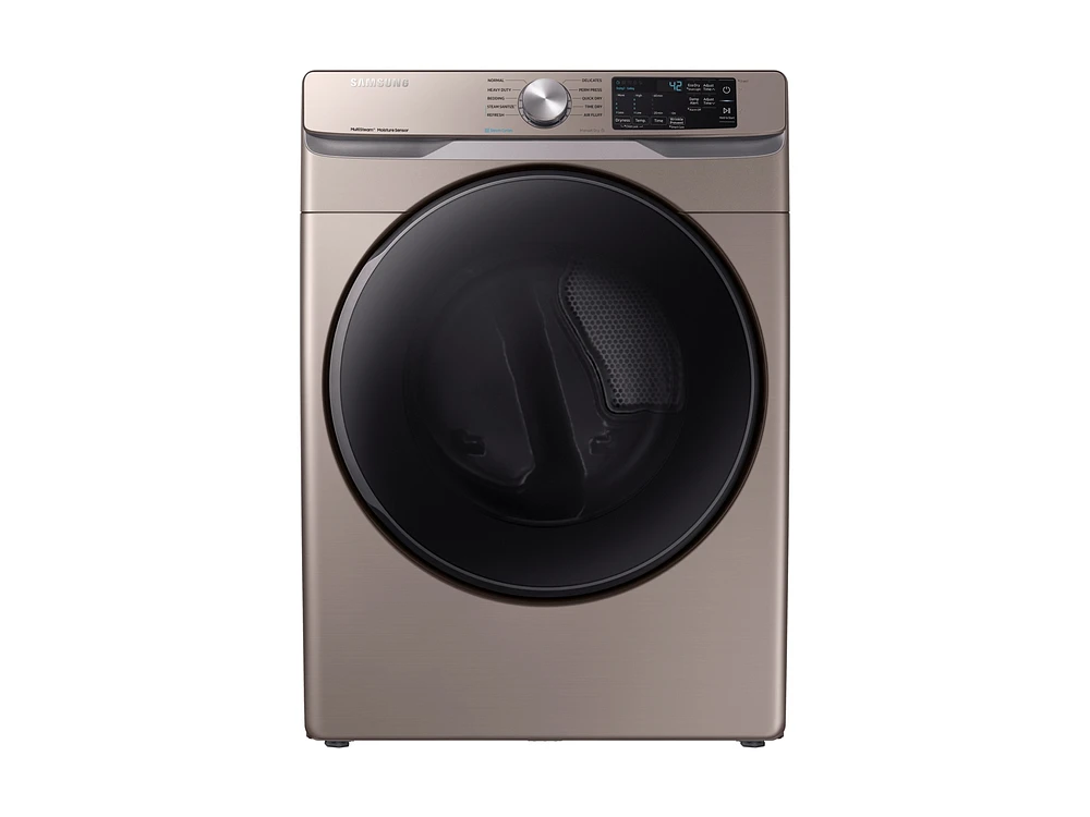 DVE45R6100C/A3 | 7.5 cu. ft. Electric Dryer with Steam Sanitize+ in Champagne | Samsung Business US