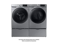 DVE45R6100P/A3 | 7.5 cu. ft. Electric Dryer with Steam Sanitize+ in Platinum | Samsung Business US