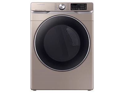 DVE45R6300C/A3 | 7.5 cu. ft. Smart Electric Dryer with Steam Sanitize+ in Champagne | Samsung Business US