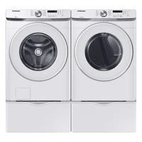 DVG45T6020W/A3 | 7.5 cu. ft. Gas Long Vent Dryer with Sensor Dry in White | Samsung Business US