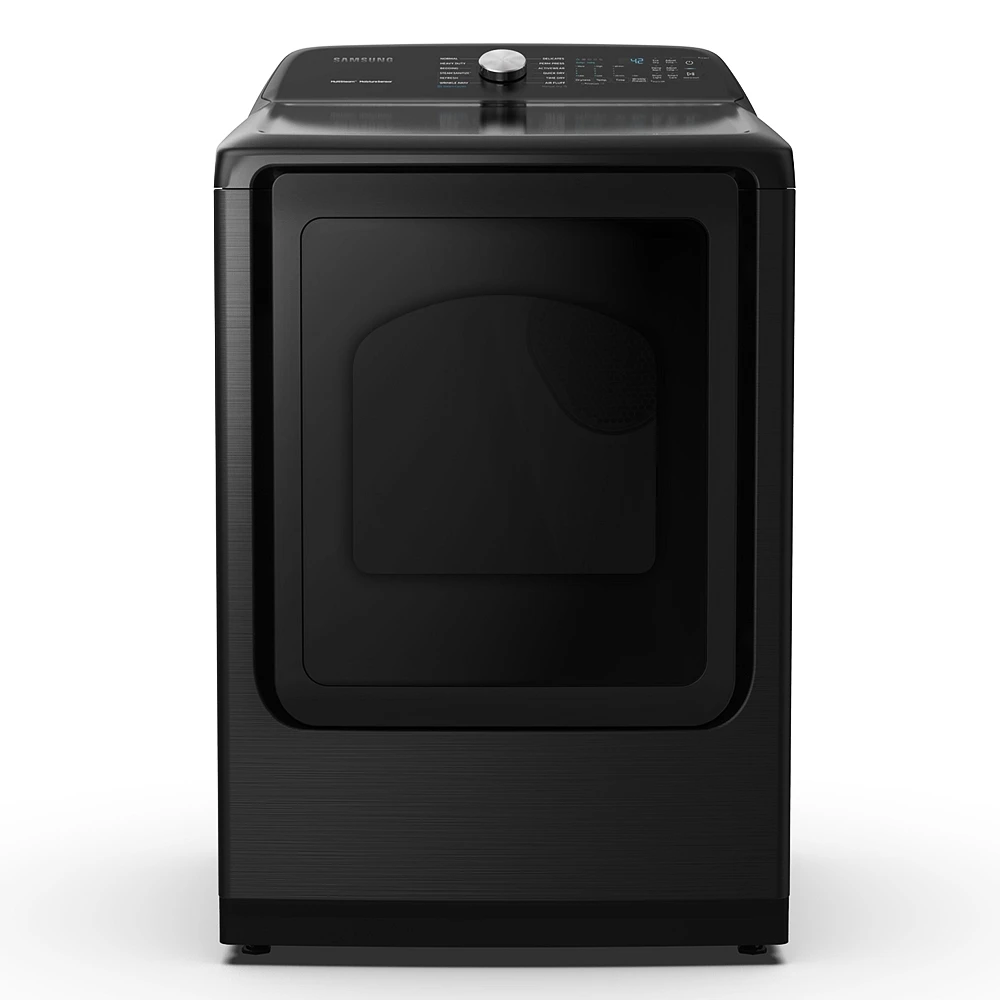 DVE50R5400V/A3 | 7.4 cu. ft. Electric Dryer with Steam Sanitize+ in Black Stainless Steel | Samsung Business US