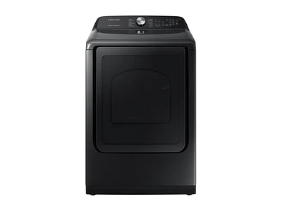 DVE50R5400V/A3 | 7.4 cu. ft. Electric Dryer with Steam Sanitize+ in Black Stainless Steel | Samsung Business US