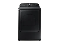 DVE50R5400V/A3 | 7.4 cu. ft. Electric Dryer with Steam Sanitize+ in Black Stainless Steel | Samsung Business US