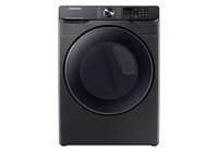 DVE50R8500V/A3 | 7.5 cu. ft. Smart Electric Dryer with Steam Sanitize+ in Black Stainless Steel | Samsung Business US